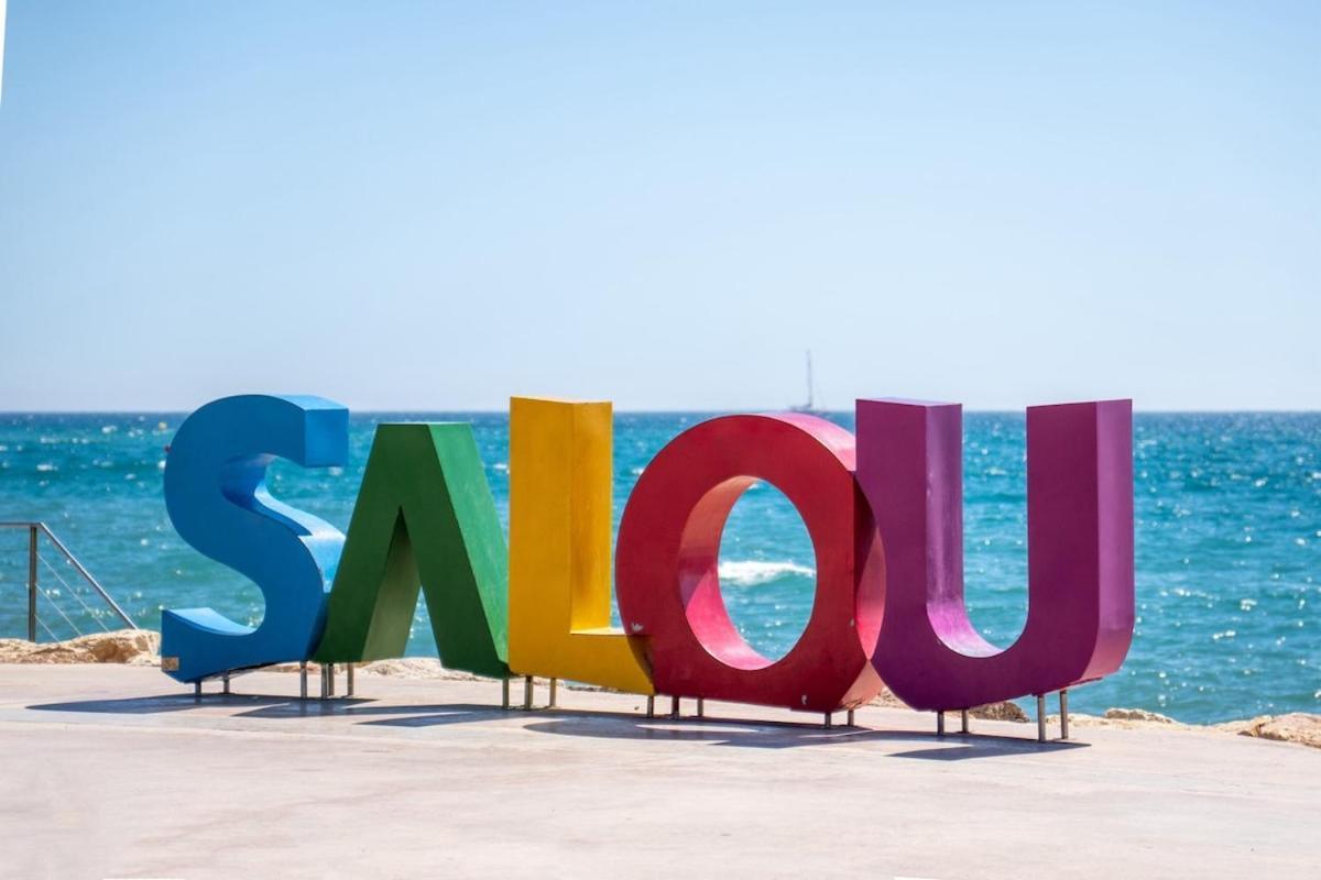 -2hb-4pax -beach-sea View-ac-wifi15 * Salou