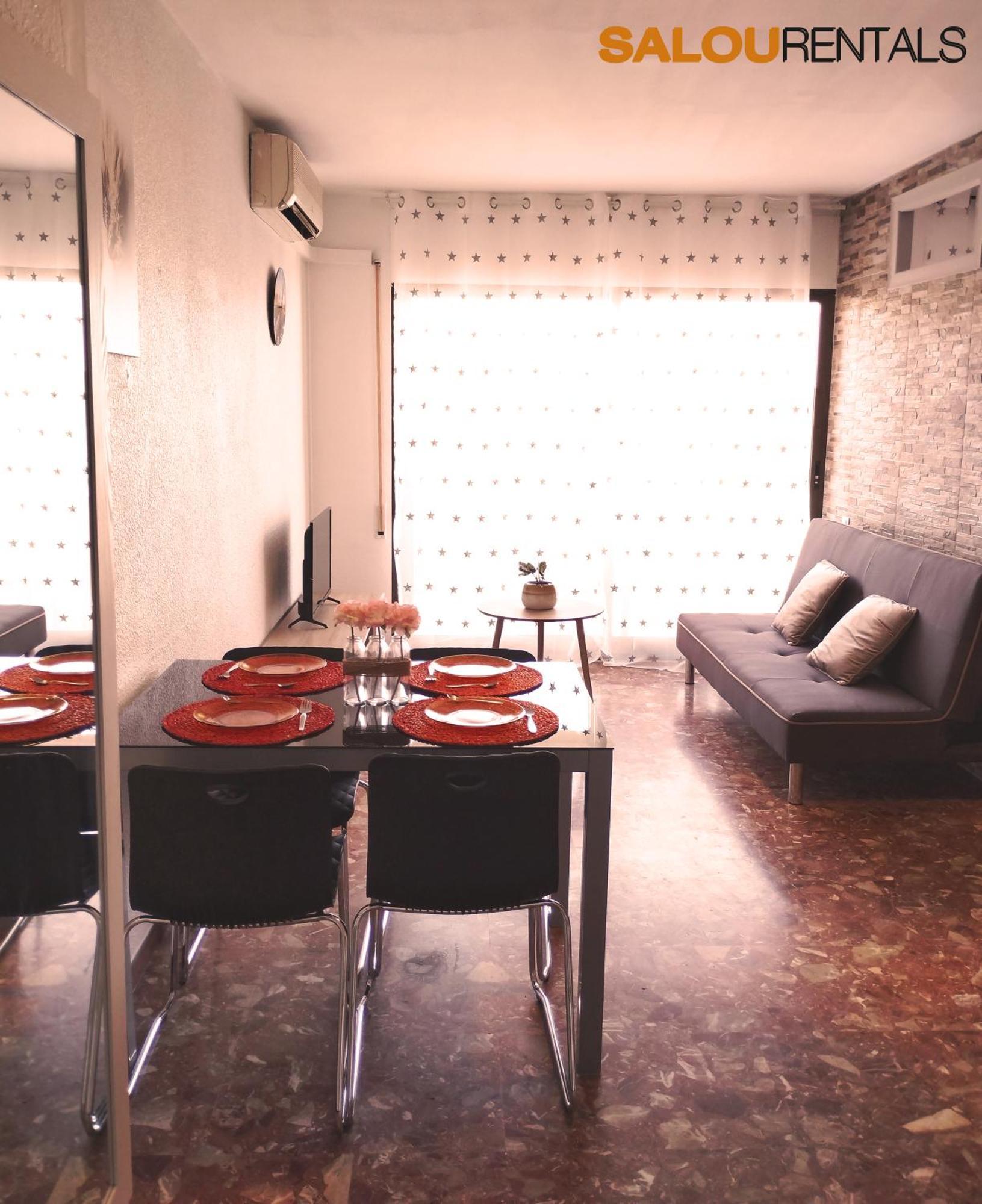 Apartamento Blue Sky Montblanc - Swimming Pool & Ac