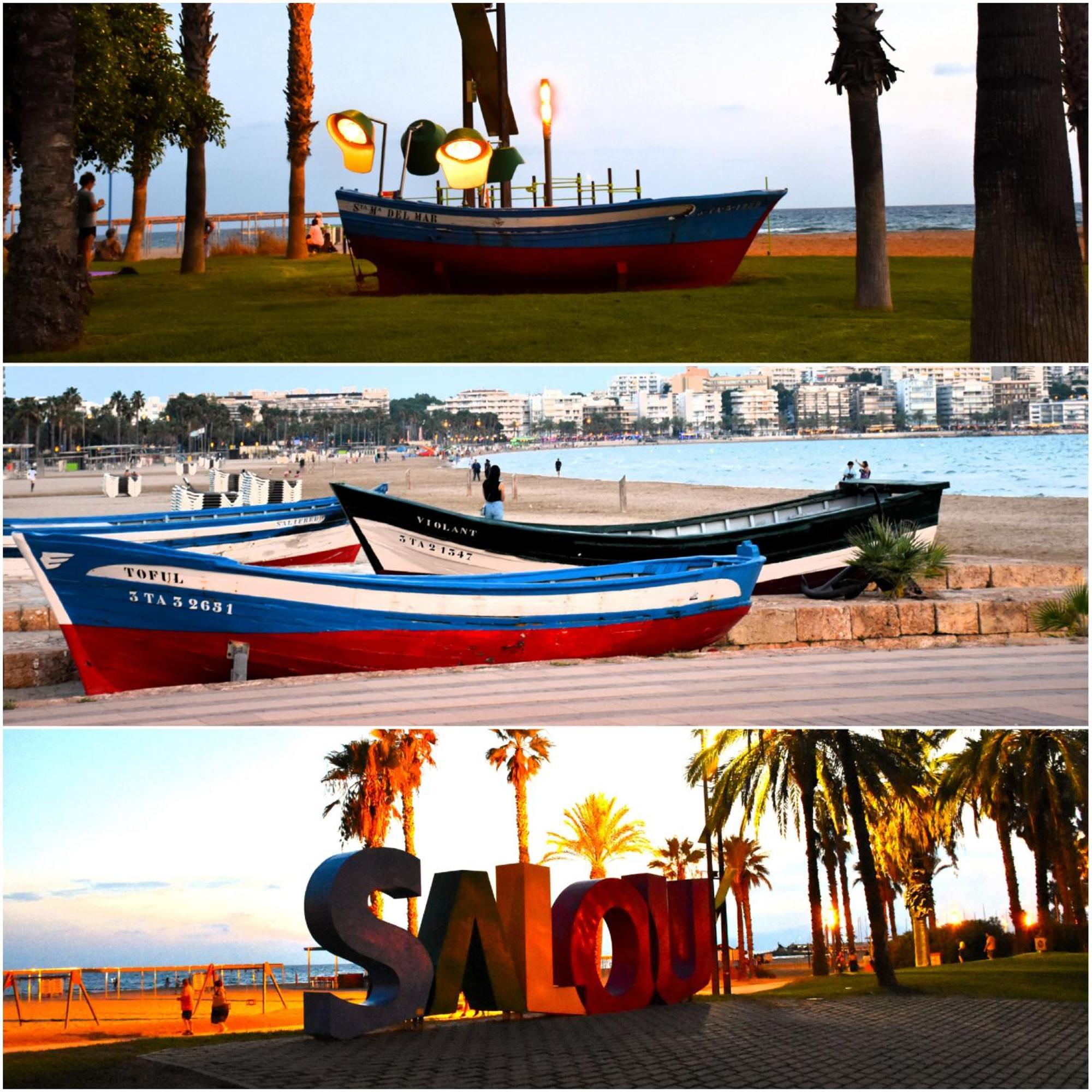 1a. Linea, Vistas Al Mar, Acceso Directo A Playa Y Piscina Apartment Salou
