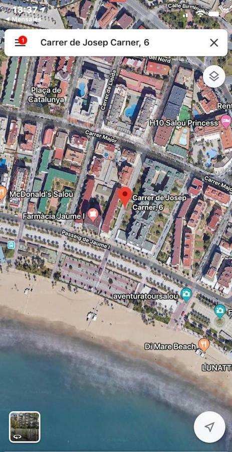 Formentor Beach Primera Linea De Playa Apartamento Salou