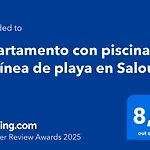 Apartamento Con Piscina En 1ª Linea De Playa En Salou