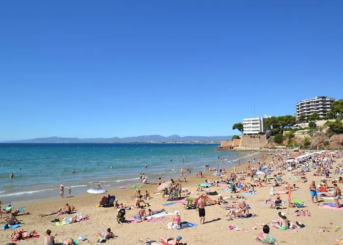 Moderno Apartamento Con Piscina En Playa Salou