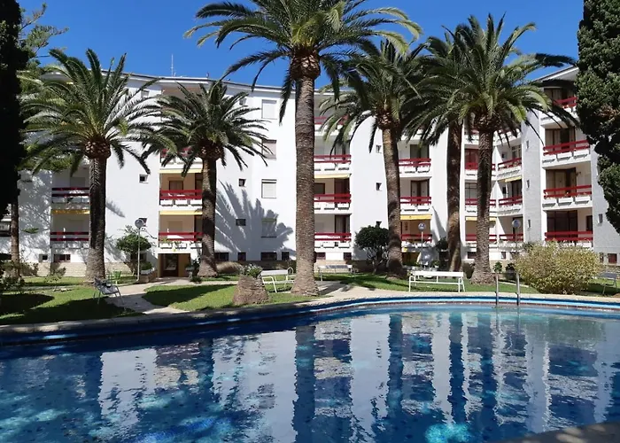 Corcega Palm Beach Salou - Piscina Y Jardin