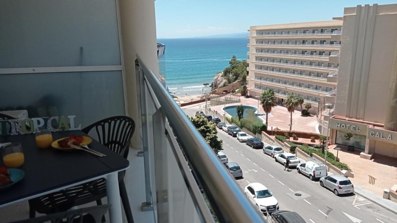 Apartamento Tropical Font 1ª línea playa