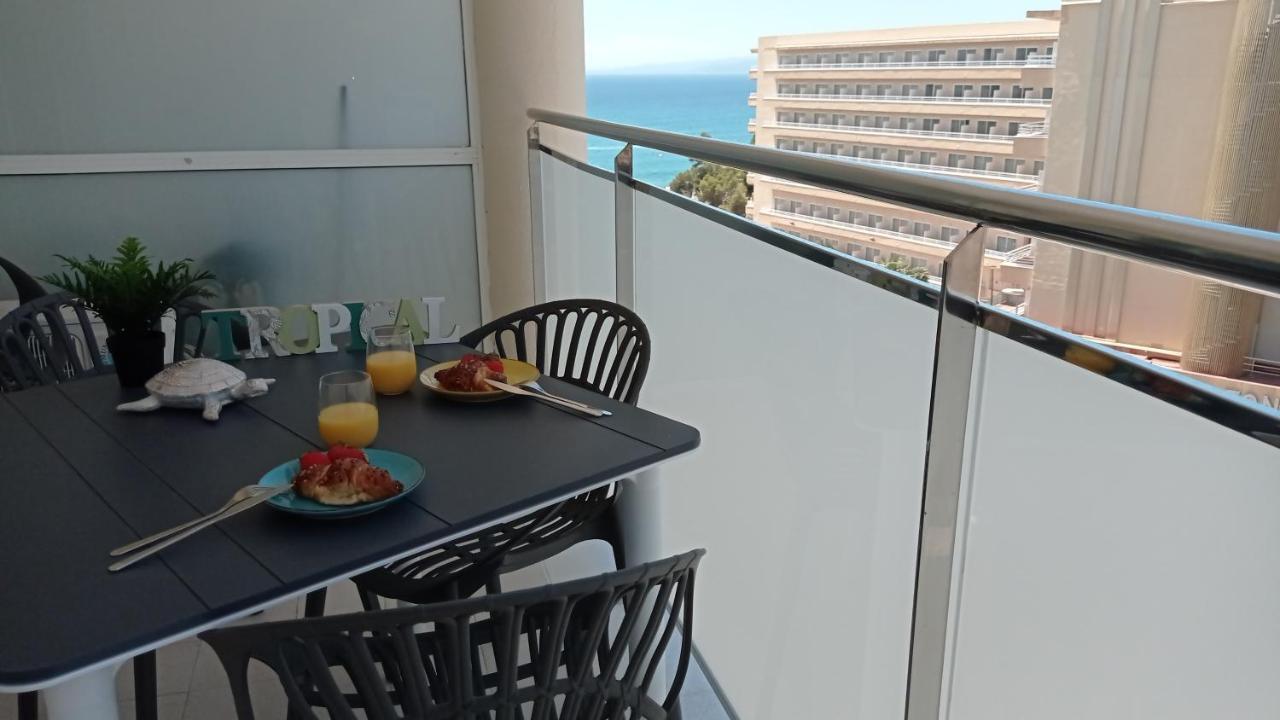 Apartamento Tropical Font 1ª línea playa