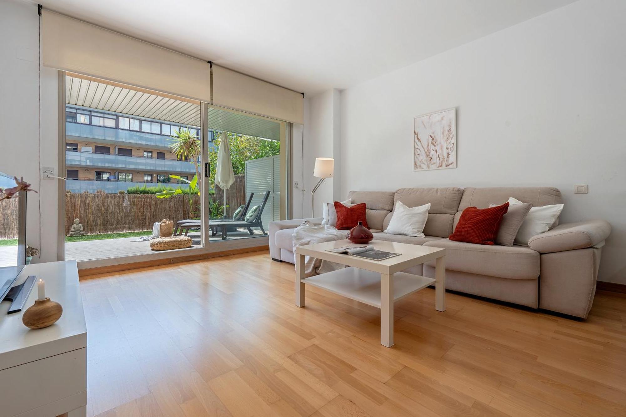 Apartamento Familiar Con Jardin Y Piscina En Apartment Salou