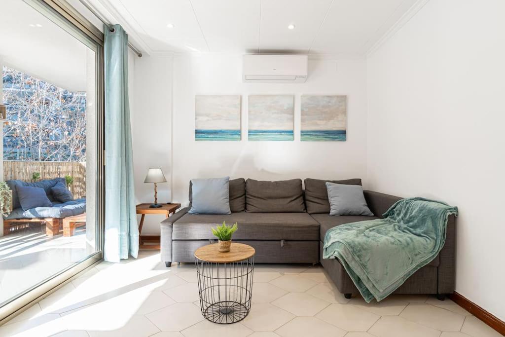 50mbeach-2room-pool-wifi-bigterrace-portavntura-aa10 Apartment Salou