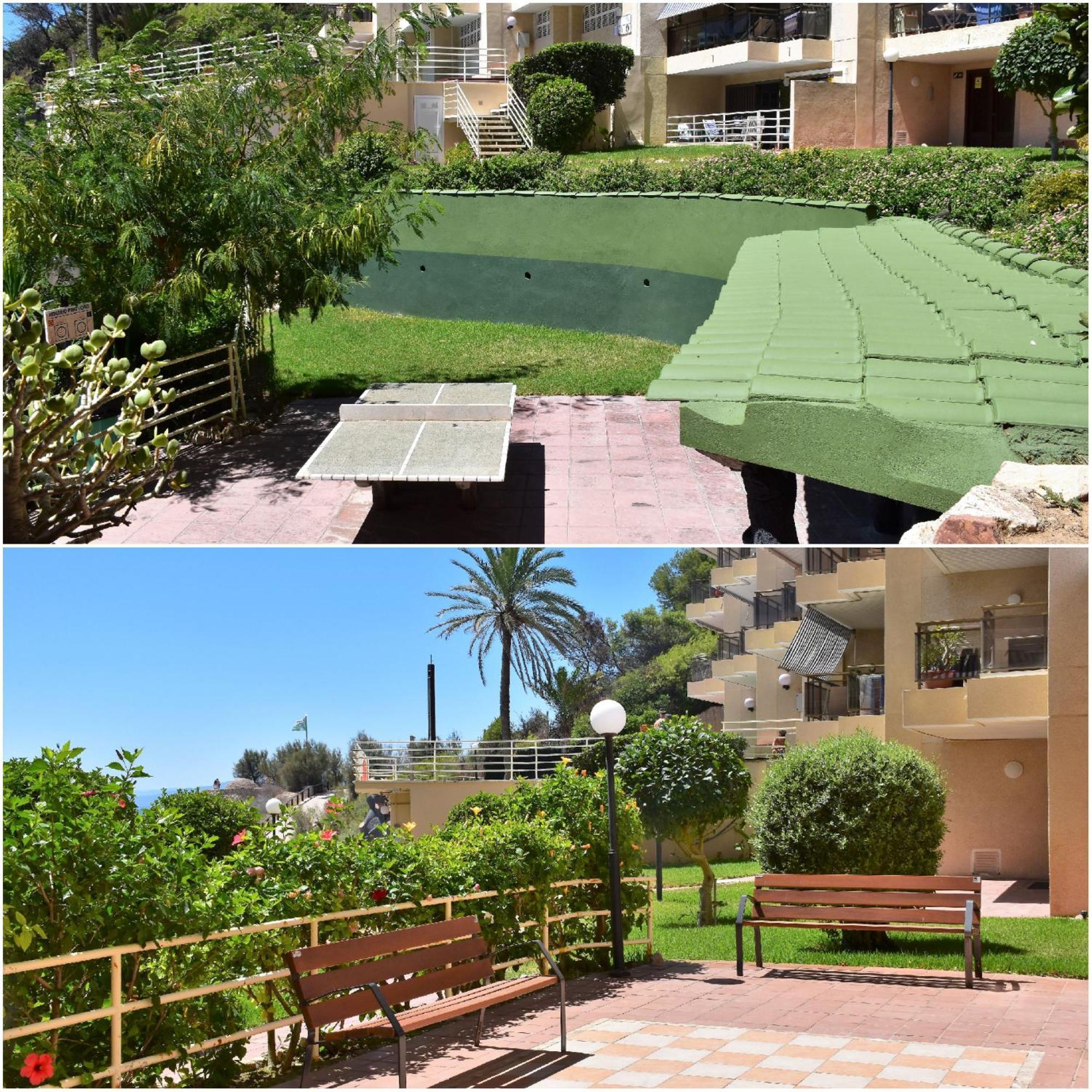 1a. Linea, Vistas Al Mar, Acceso Directo A Playa Y Piscina Appartement